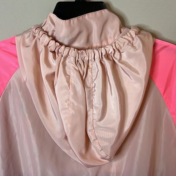 FASHION NOVA Colorful Windbreaker Pullover - Size Large - Picture 10 of 12